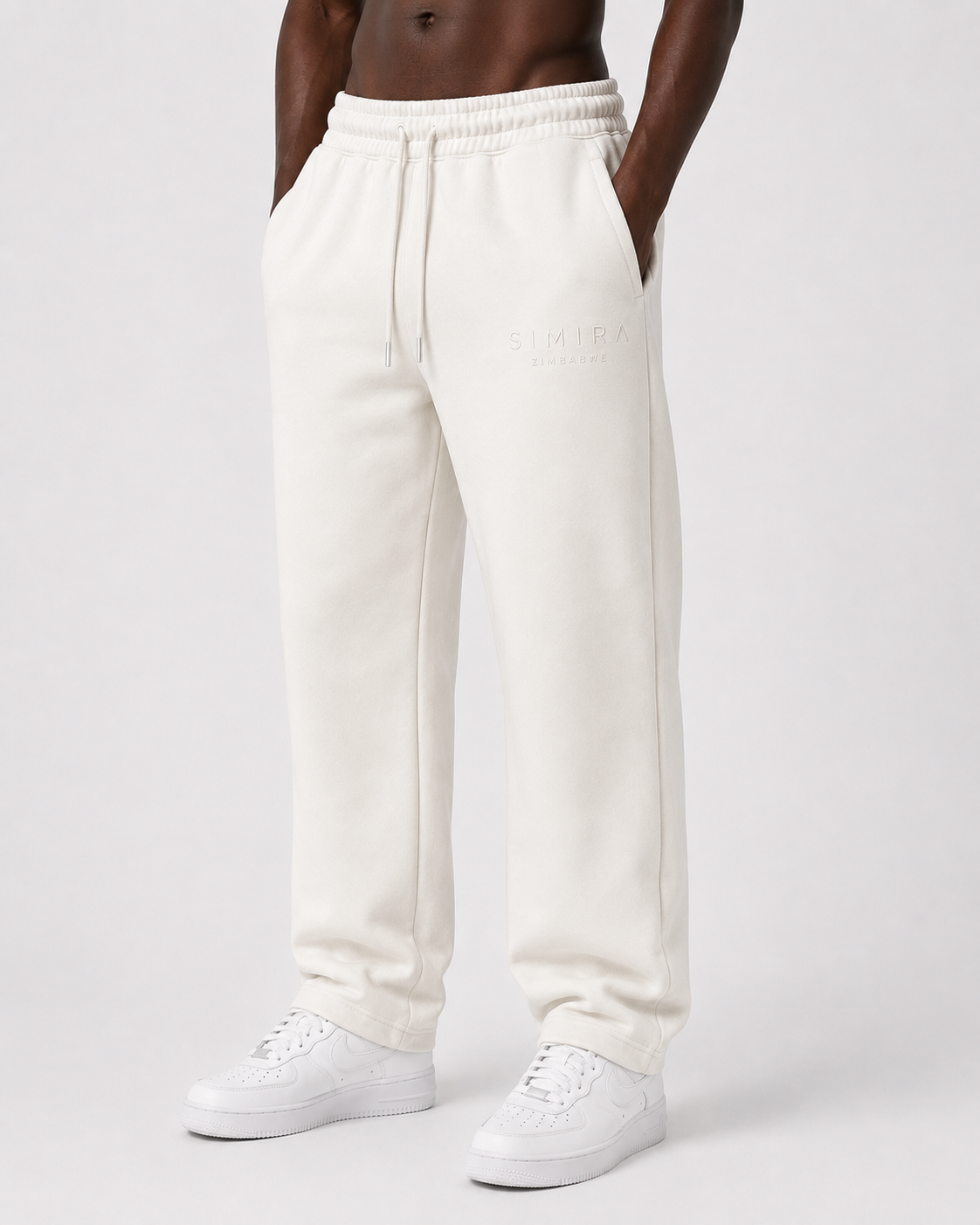 Simira Essential Sweatpants — Off White Edition