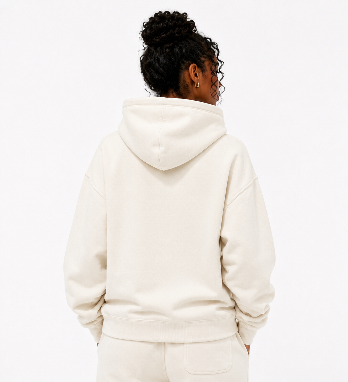 Simira Essential Hoodie — Off White Simple. Luxury. Clean.