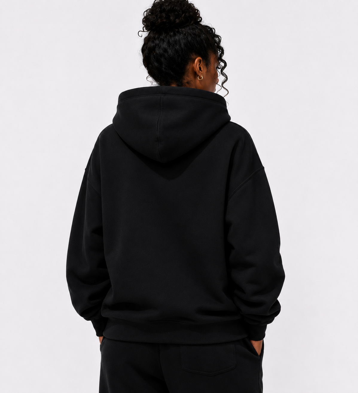 Simira Essential Hoodie — Black Edition