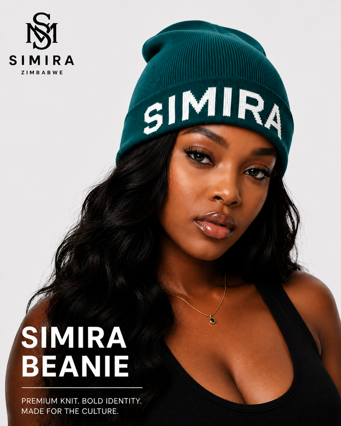Simira Signature Knit Beanie