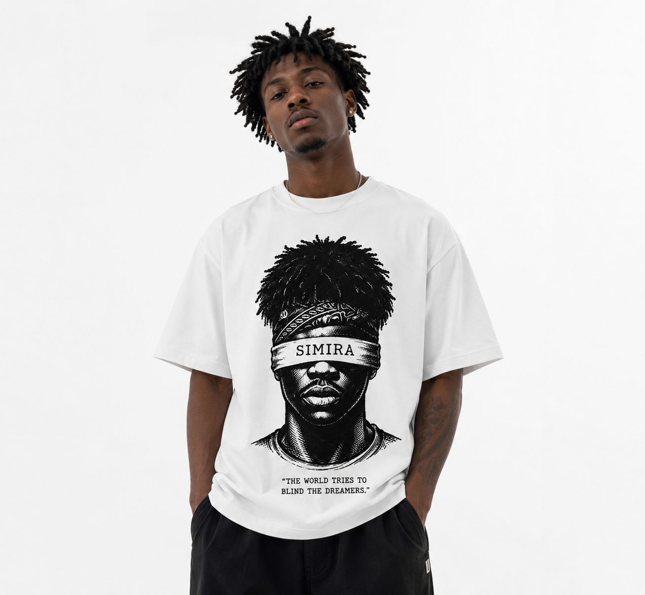 DREAMERS Heavyweight Graphic T-Shirt – 320 GSM | SIMIRA Zimbabwe