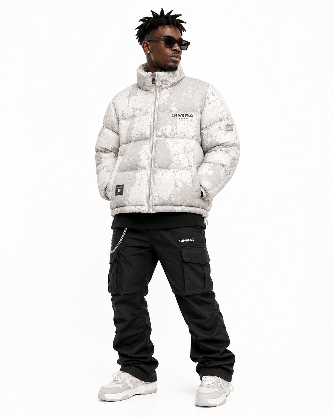 Simira RipTech Puffer Jacket — Arctic Grey