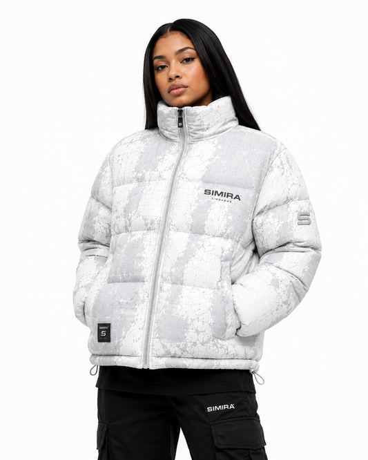Simira RipTech Puffer Jacket — Arctic Grey
