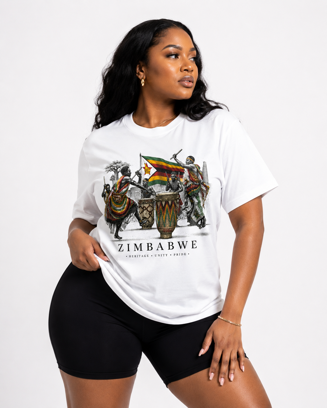 Simira Zimbabwe Heritage Tee – Luxury African Streetwear