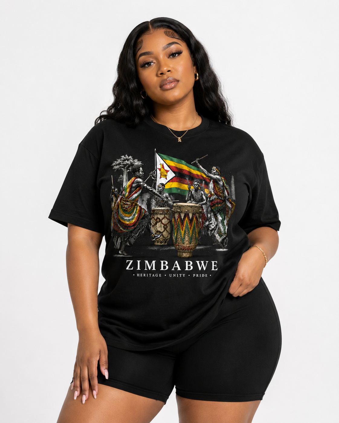 Simira Zimbabwe Heritage Tee – Luxury African Streetwear
