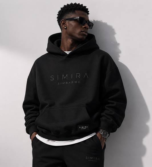 Simira Essential Hoodie — Black Edition