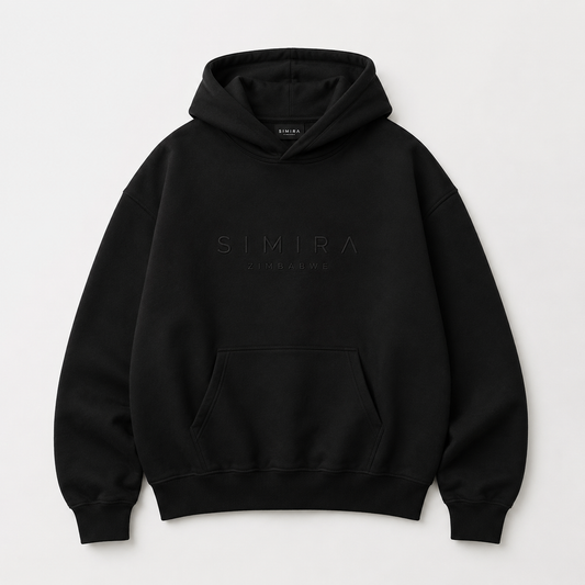 Simira Essential Hoodie — Black Edition