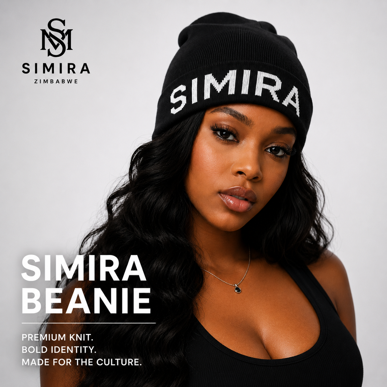 Simira Signature Knit Beanie