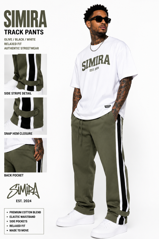 Simira Track Pants – Relaxed Fit Streetwear Joggers
