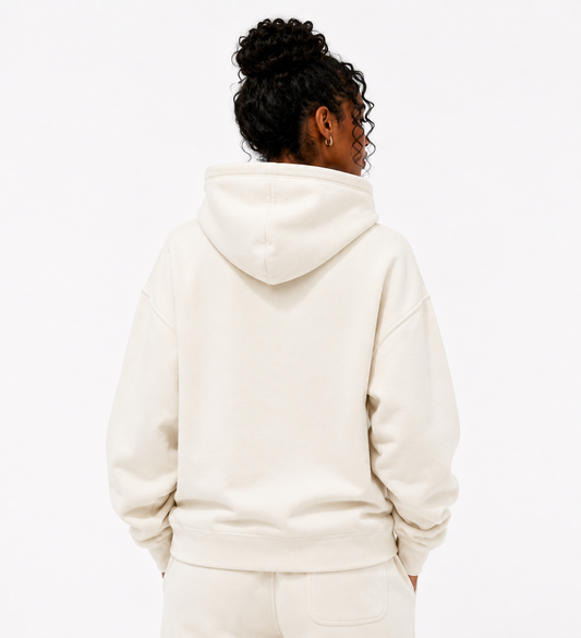 Simira Essential Hoodie — Off White  Simple. Luxury. Clean.