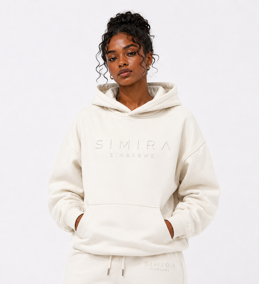 Simira Essential Hoodie — Off White  Simple. Luxury. Clean.